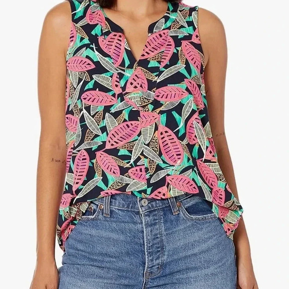 Nic + Zoe Colorful Canopy Printed Tank XS - Picture 2 of 7